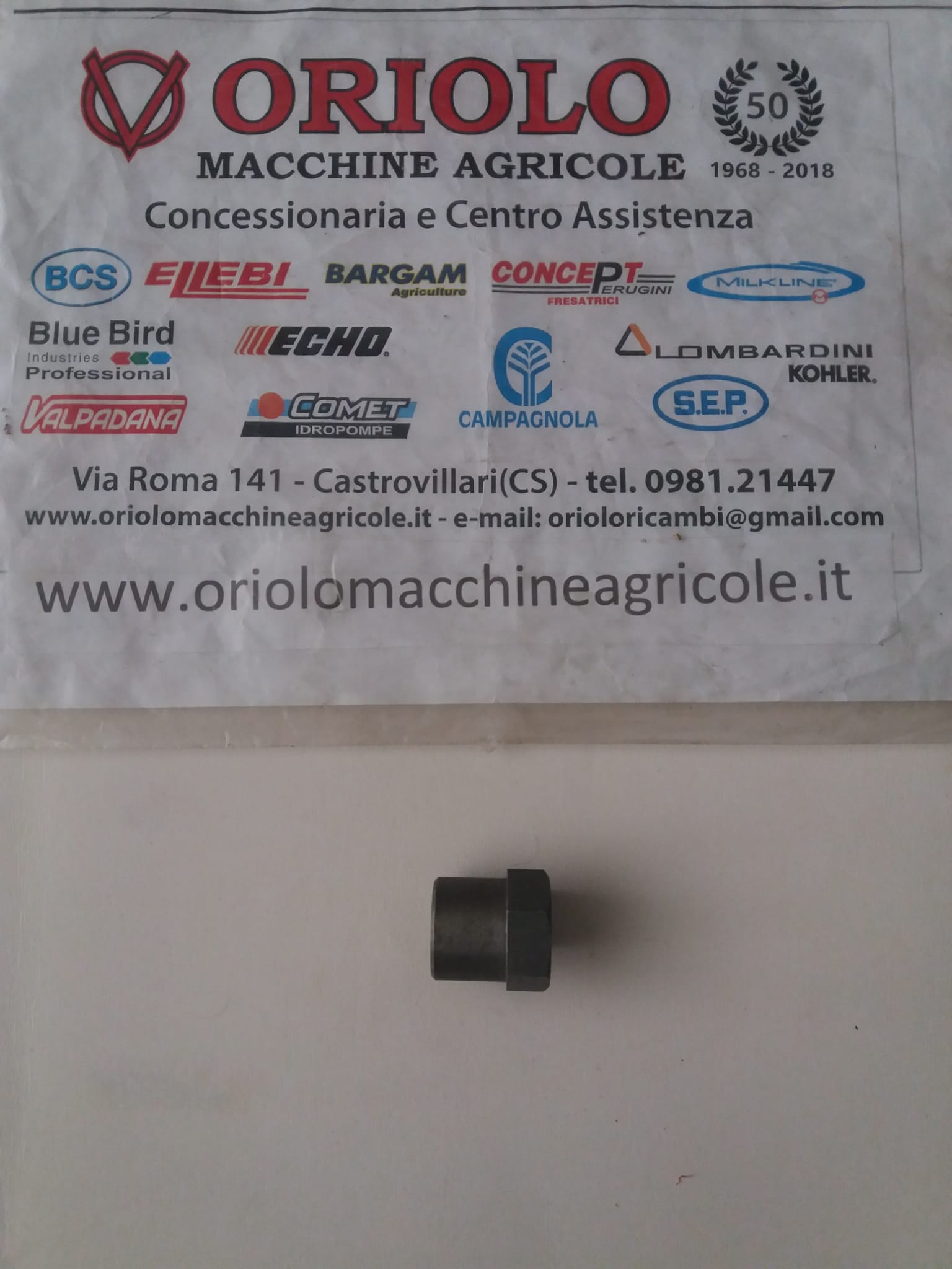 Kyosho IFW54B Dado Per Volano Per Albero SG – 3 Pezzi Di Ricambio Originali Per Modellismo RC